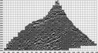 Geophysical map